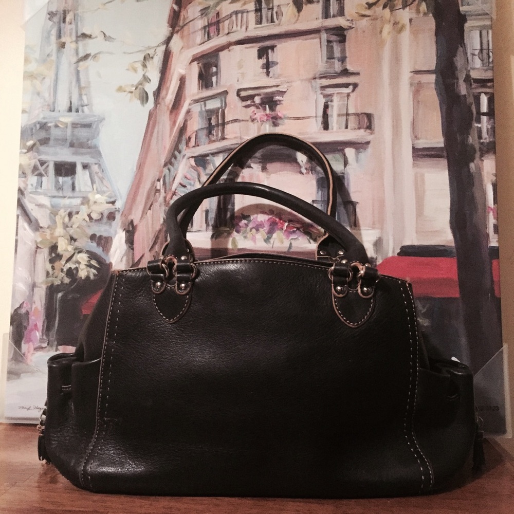 Cole Haan Black Leather Handbag
